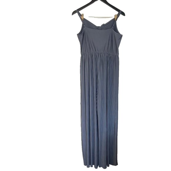 Mast and Harbour Women Ladies Grey Jumpsuit Jumper Sleeveless Adjustable Size L - Picture 5 of 9